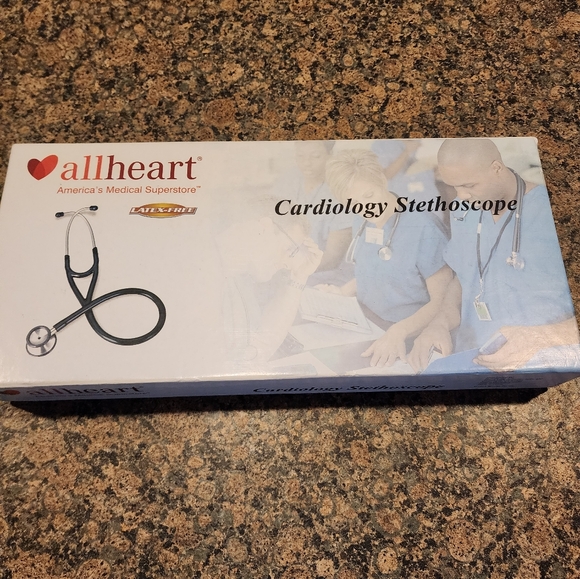 💰 3 for $20, Allheart Cardiology Stethoscope - Picture 1 of 4